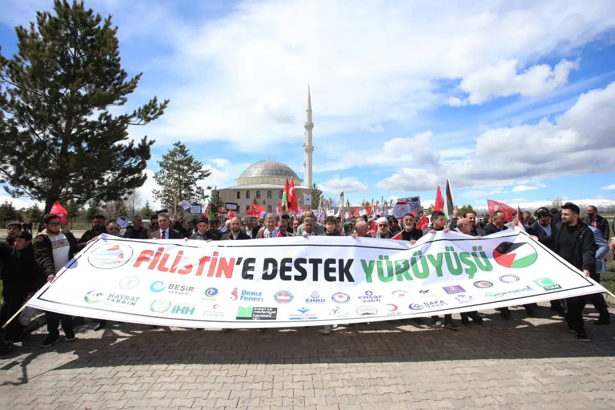 7’den 70’e Tek Ses: Özgür Filistin Yürüyüşü - Gündem Haberleri