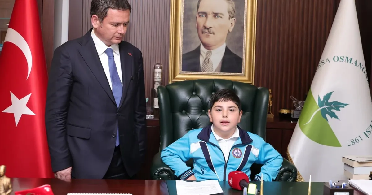 Minik Başkan’dan park talimatı