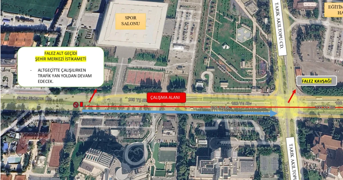 Antalya'da bu yol trafiğe kapatılacak