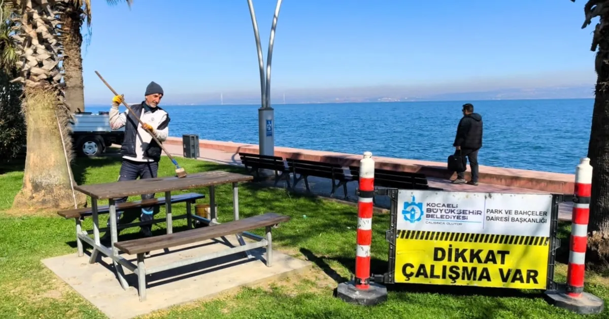 Kocaeli sahillerinde yaz bakımı