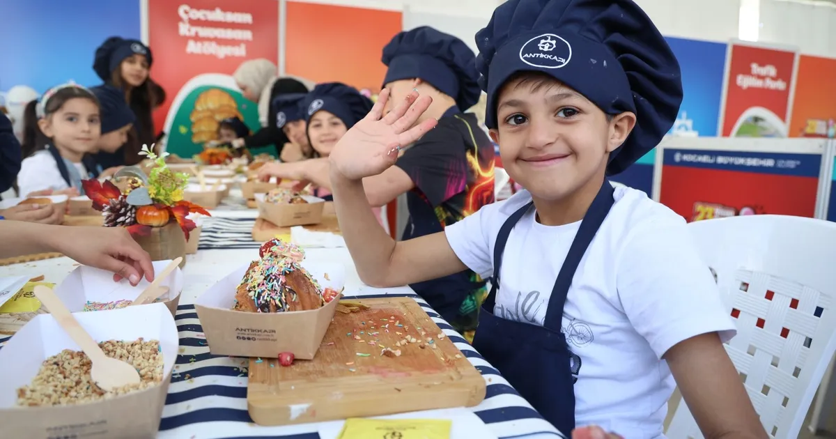 Kocaeli'de çocuklar kahraman da oldu aşçı da