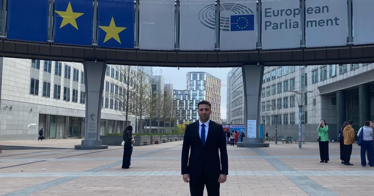 Avrupa Gençlik Haftası'nda Konya'yı temsil etti