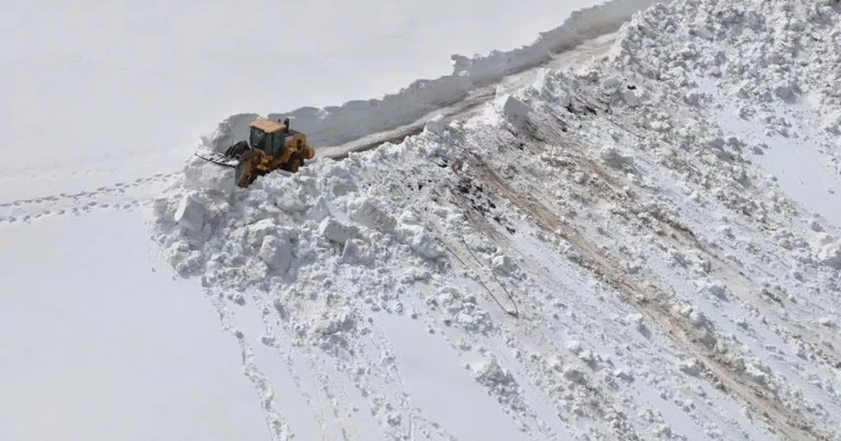 Ordu’da Mayıs geldi, kar bitmedi