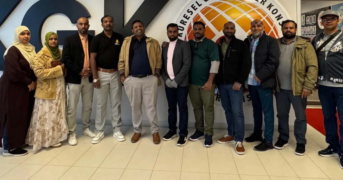 Sri Lankalı gazetecilerden KGK’ya ziyaret