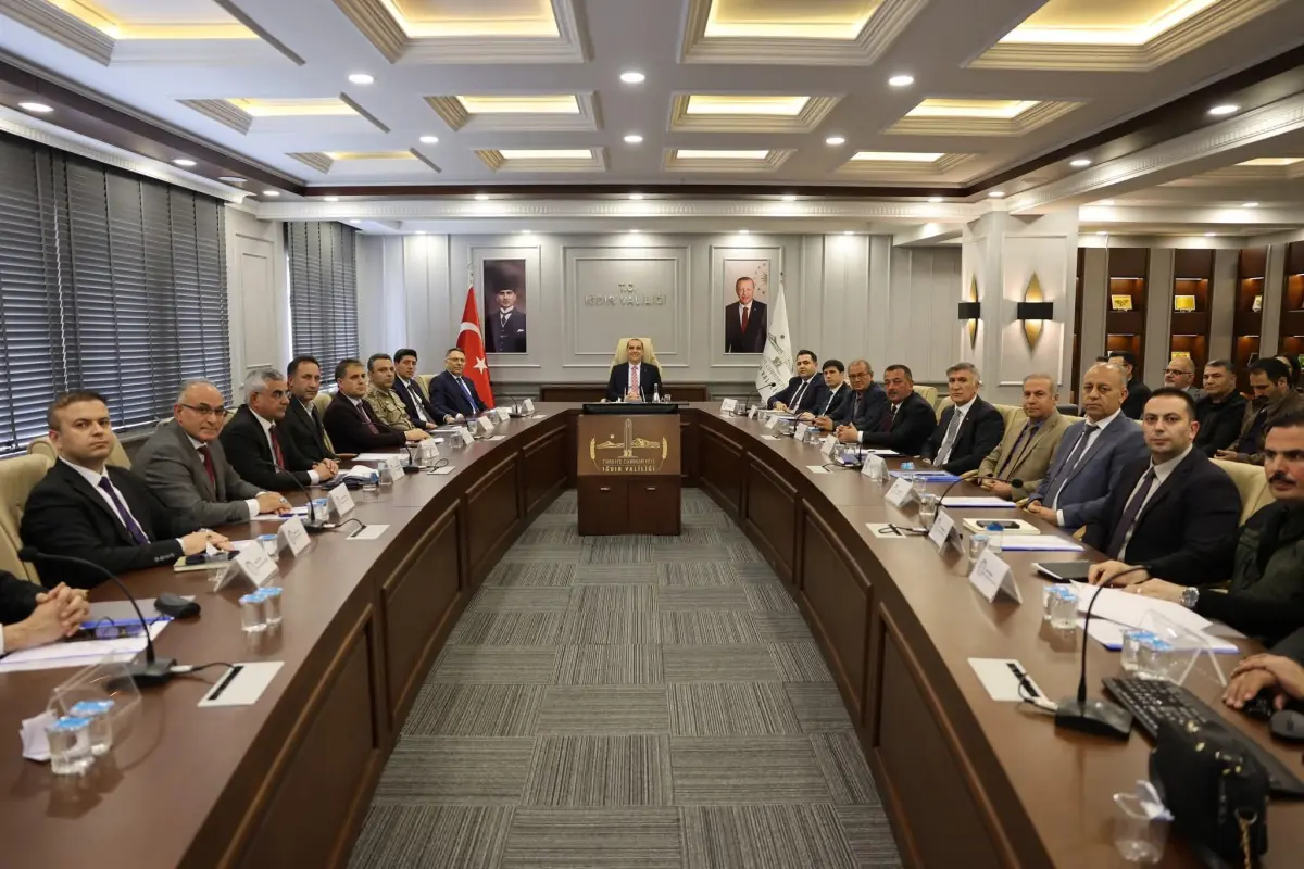 Iğdır’da Kuraklık Alarmı: İl Kriz Yönetimi Toplantısı yapıldı