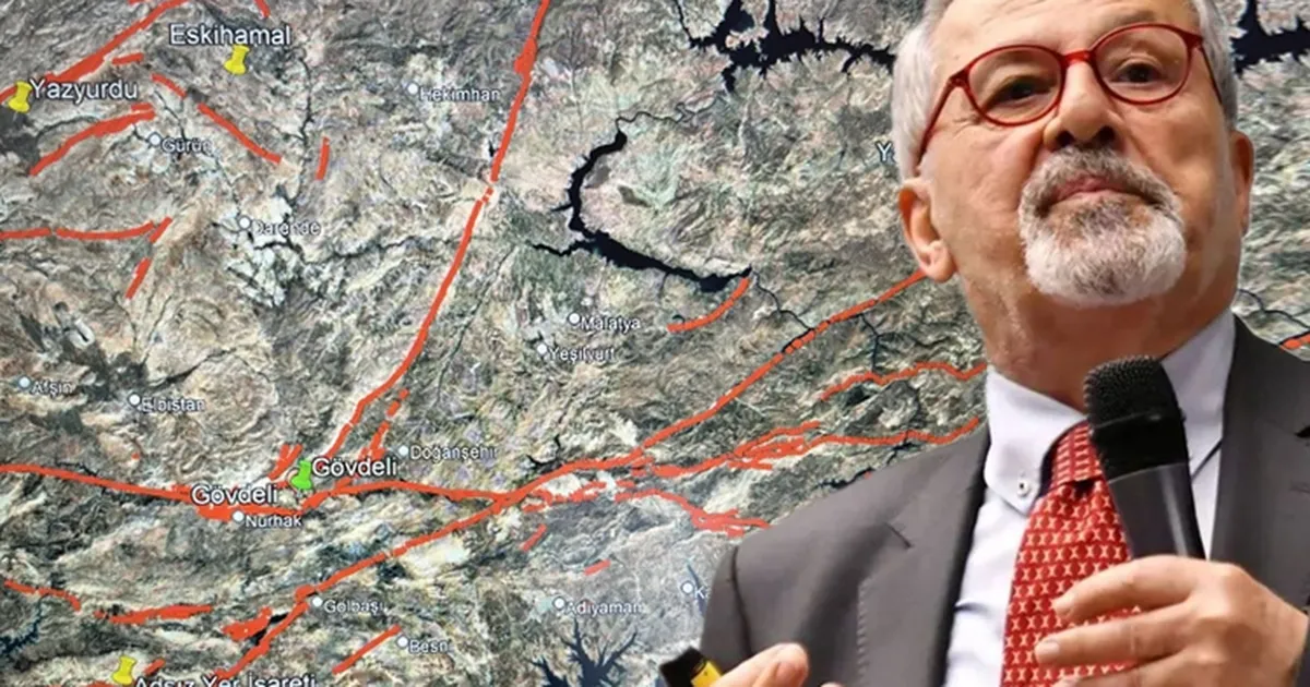 Prof. Dr. Görür'den dikkat çeken paylaşım... Malatya’daki deprem tanımlanmamış fayda meydana geldi