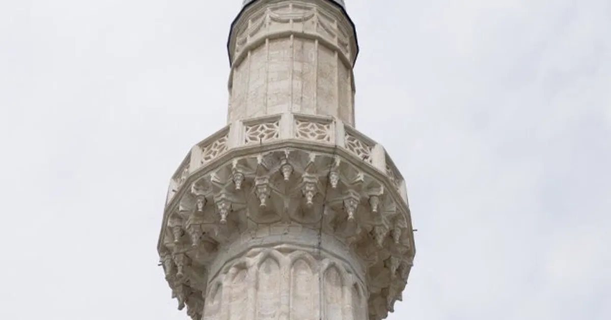 Ayasofya'da kuzeydoğu minare restorasyonu tamamlandı