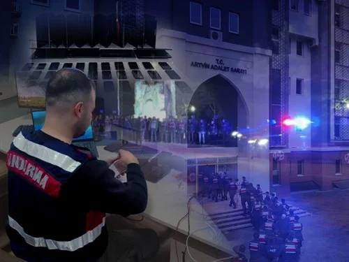 Artvin Merkezli 4 İlde Operasyonlarda 35 Şüpheli Yakalandı