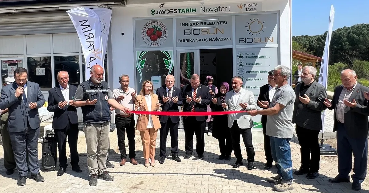 Bilecik İnhisar’da BİOSUN Fabrika Satış Mağazası açıldı