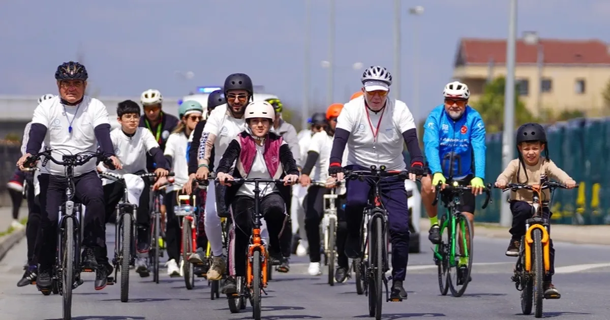 Beylikdüzü'nde pedallar sağlığa çevrildi