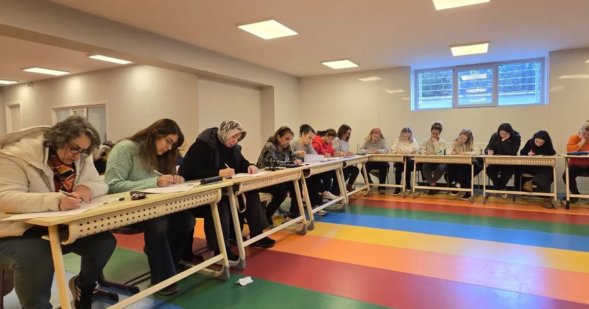 İstanbul Maltepe'de İngilizce kursları tamamlandı