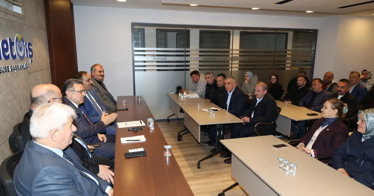 Trabzon'da Başkan Genç’ten Hizmet-İş'e ziyaret