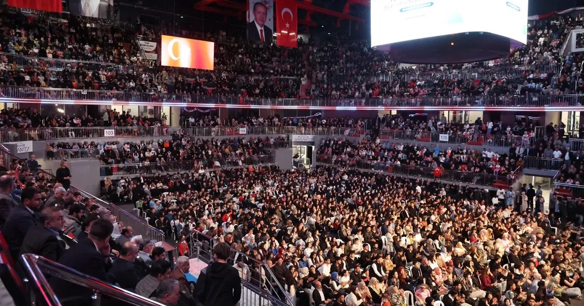 Gaziantep'te Mevlid-i Nebi'de 5 bin vatandaş buluştu