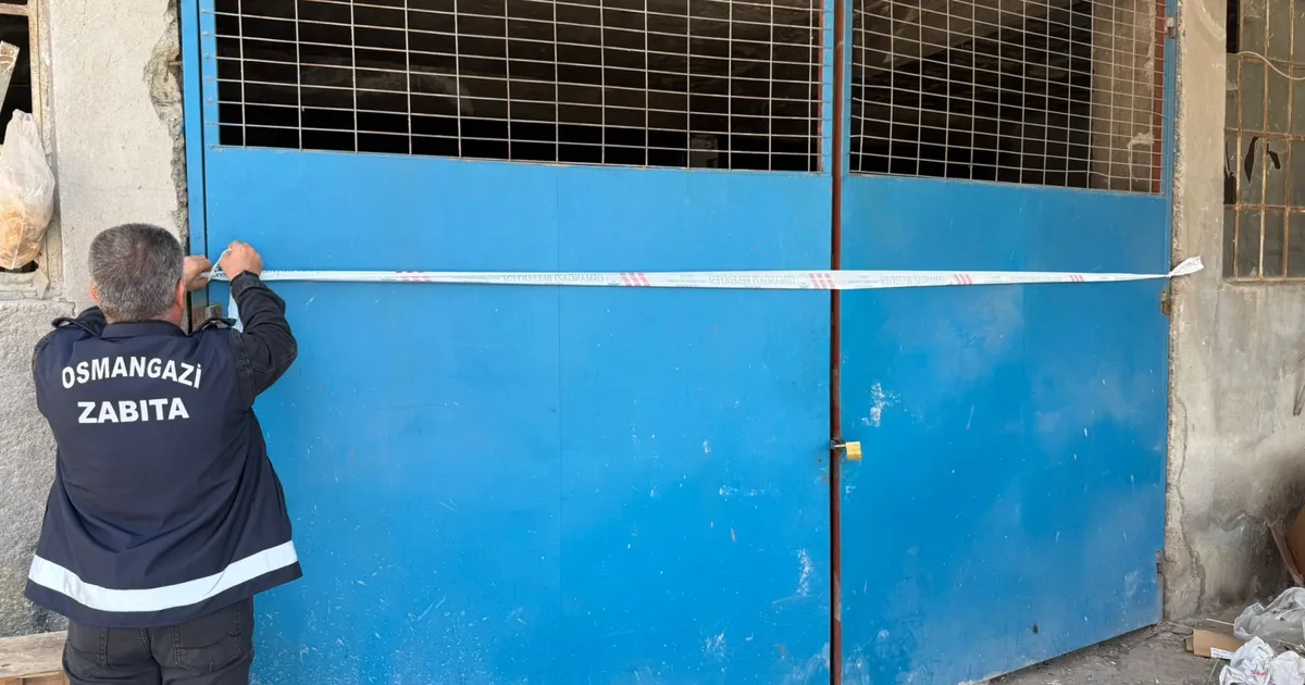 Bursa Osmangazi’de tehlikeli atık döken araca ağır ceza