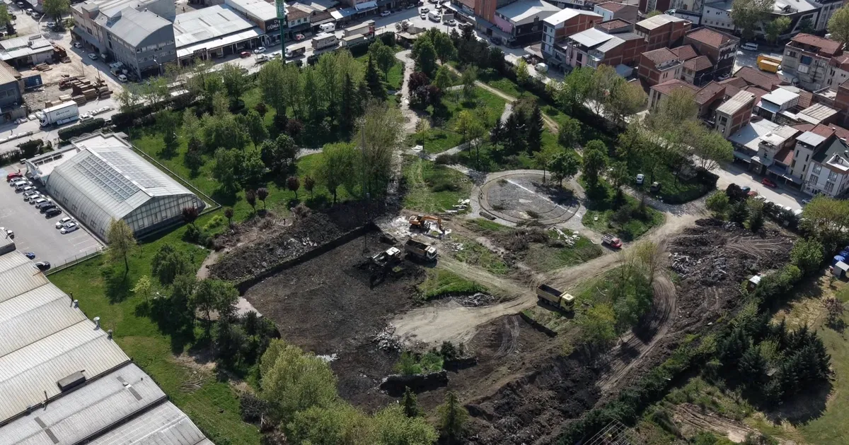 Bursa İnegöl'de yeni yaşam alanı oluşuyor