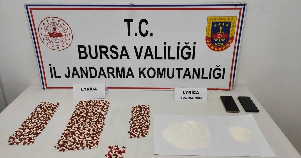 Bursa Yenişehir'de sentetik ecza ele geçirildi