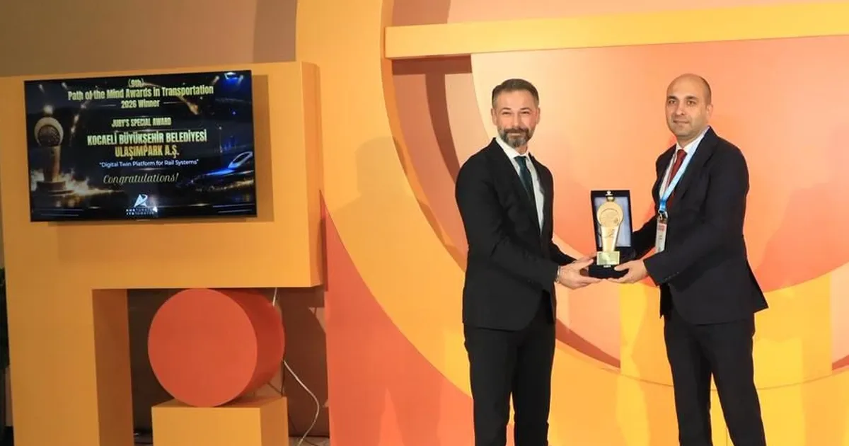 Kocaeli'nin 'Dijital İkiz' UlaşımPark’a ödül getirdi