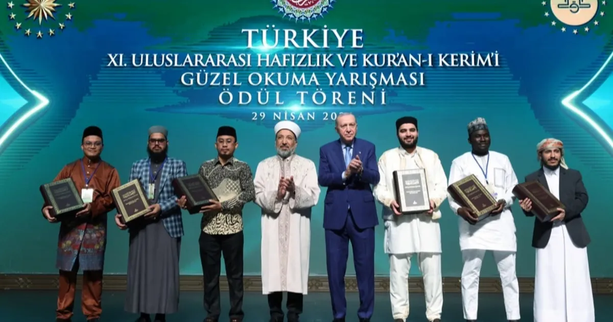 Cumhurbaşkanı Erdoğan’dan Kur’an-ı Kerim Yarışması'nda birlik ve kardeşlik vurgusu