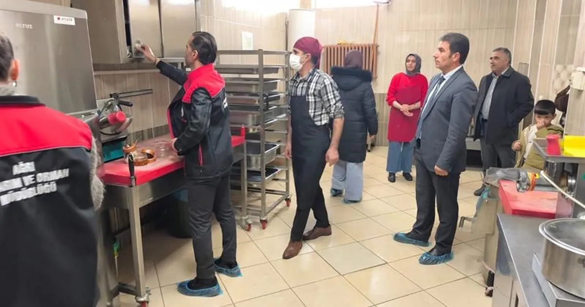 Ağrı’da öğrenci yurtları ve pansiyonlara gıda denetimi