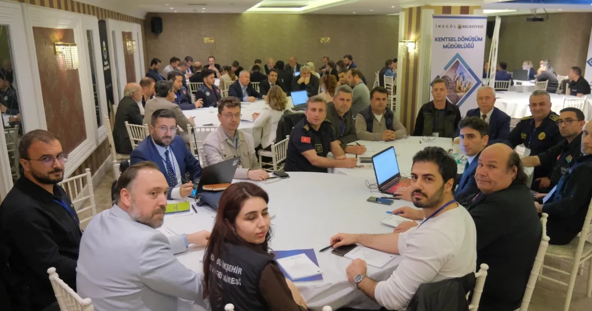 Bursa İnegöl’de 'Afet Risk Azaltma Çalıştayı' gerçekleştirildi