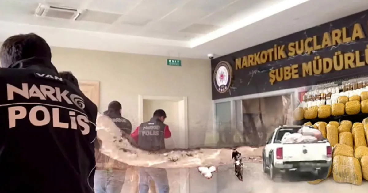 Van’da 240 kilo uyuşturucu ele geçirildi!