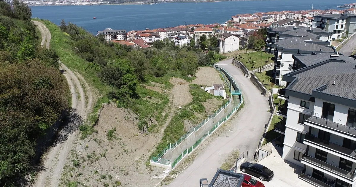 Kocaeli Gölcük'te Kurban Deresi'ne ıslah