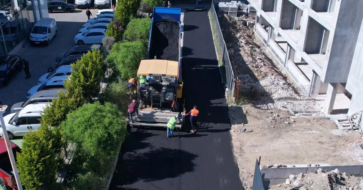 Manisa'da üniversite ve hastane yolu yenileniyor