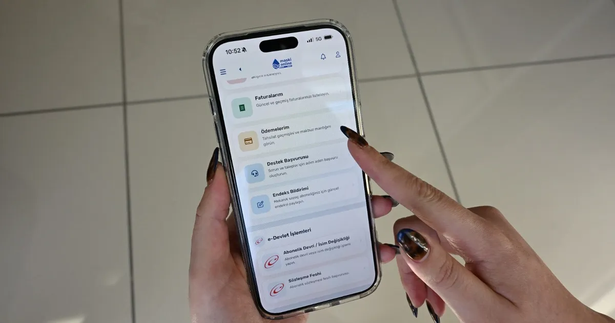 MASKİ’den teknoloji hamlesi: Su işlemleri artık cebinizde