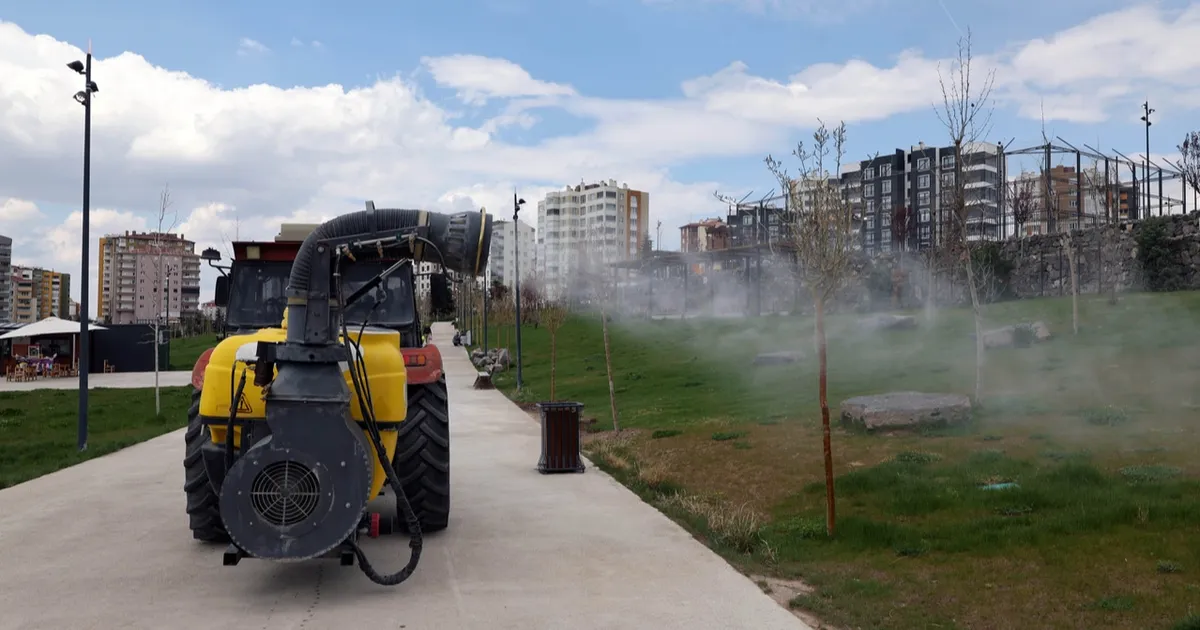 Kayseri Talas'ta haşeratla tam gaz mücadele - Gündem Haberleri