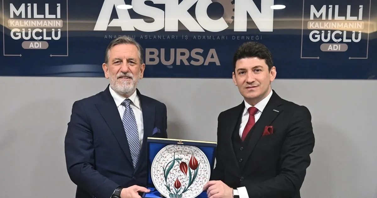 Bursa iş dünyası ASKON’da buluştu... BTSO Başkanı Burkay’dan '2030 vizyonu' vurgusu
