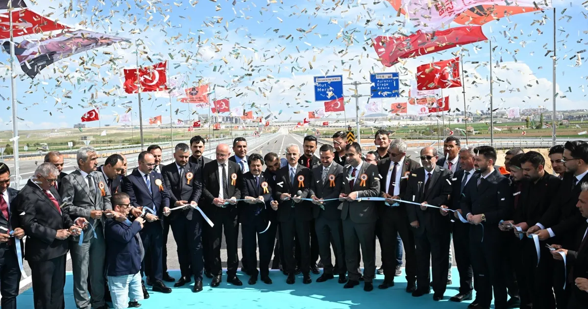 Karaman Çevre Yolu’na ilk kurdele kesildi... Seyahat süresi 6 dakikaya düştü
