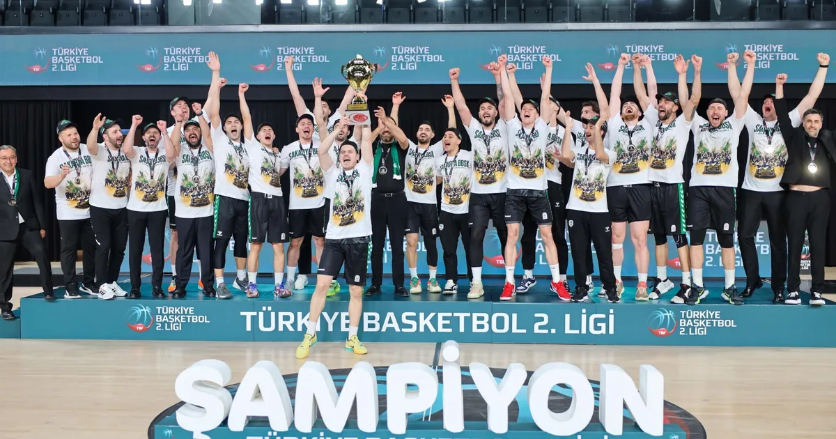Potada Erkekler 2. Lig Şampiyonu Sakarya!