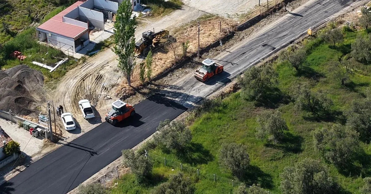 Balıkesir’de Karaağaç-Artur Yolu yaz sezonuna hazırlanıyor