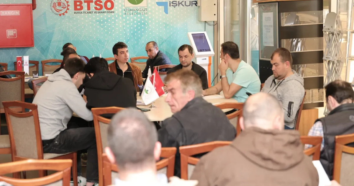 Bursa Osmangazi'de 1 haftada iş sahibi oluyorlar