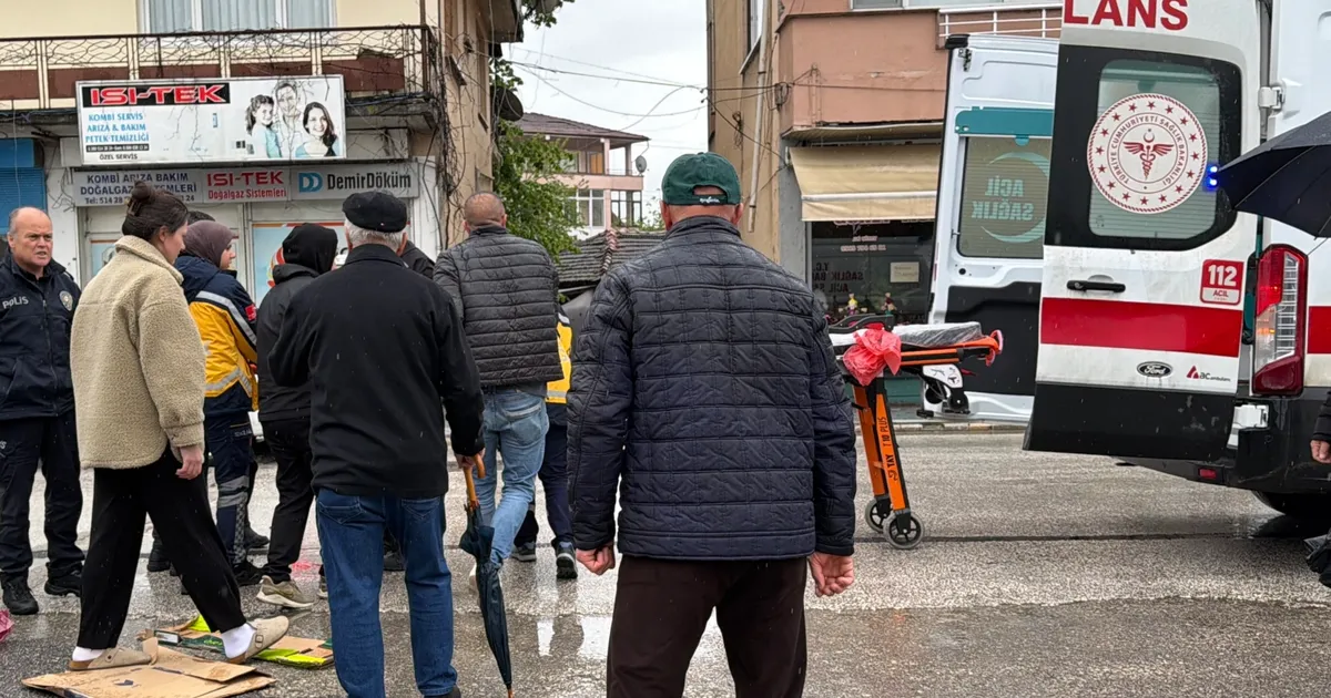 Düzce'de kaza: 1 yaralı