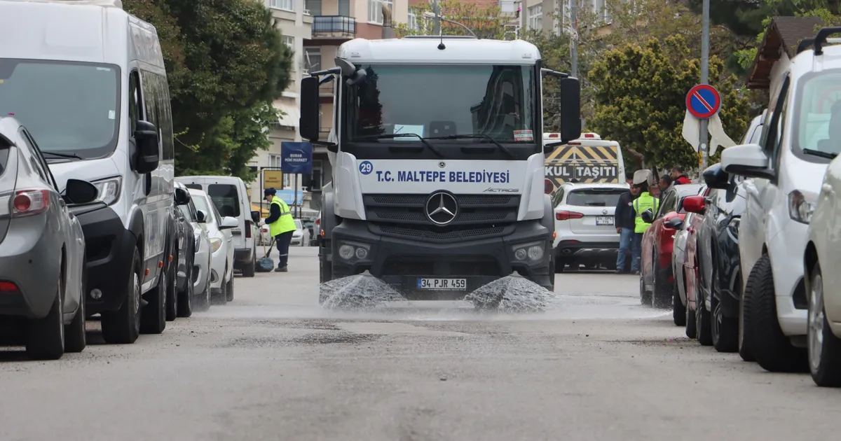 İstanbul Maltepe’de temizlik seferberliği