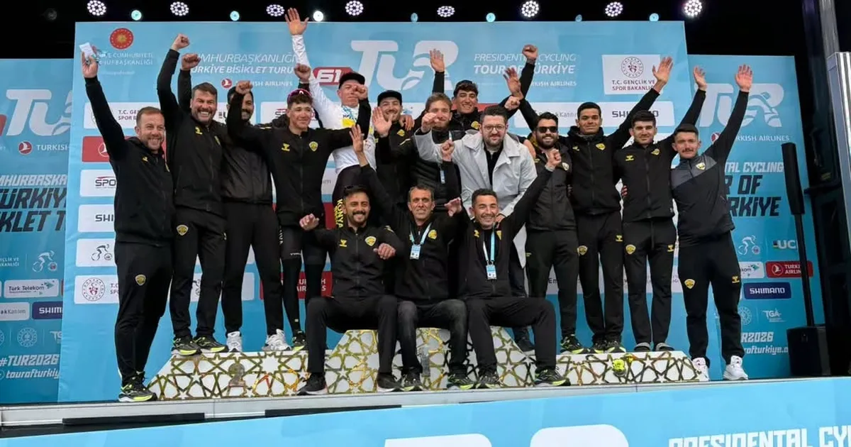 Konyalı sporcular Cumhurbaşkanlığı Turu'nda göz doldurdu