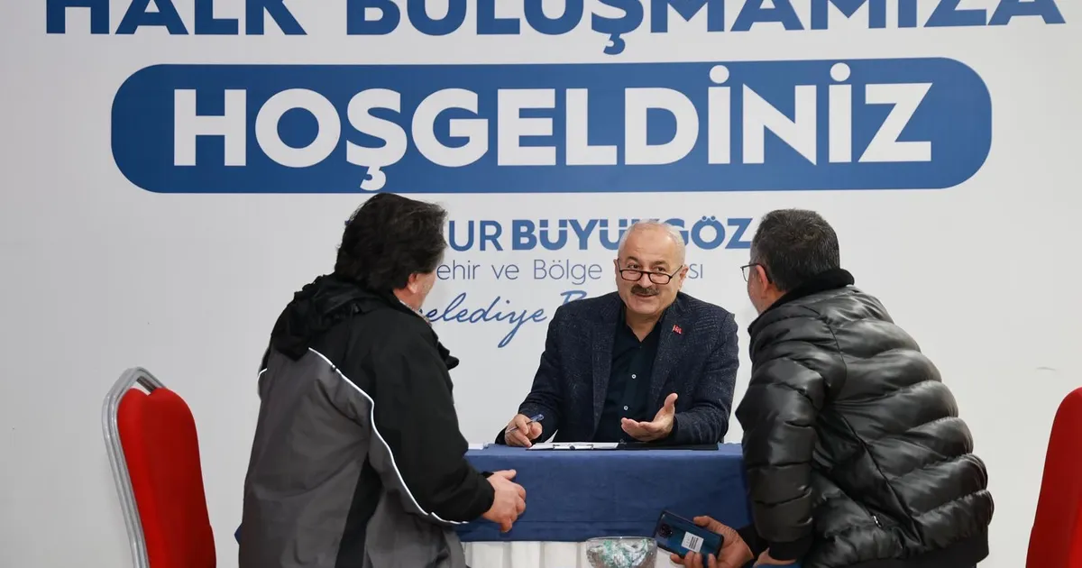 Gebze'de Başkan Büyükgöz halkı dinledi
