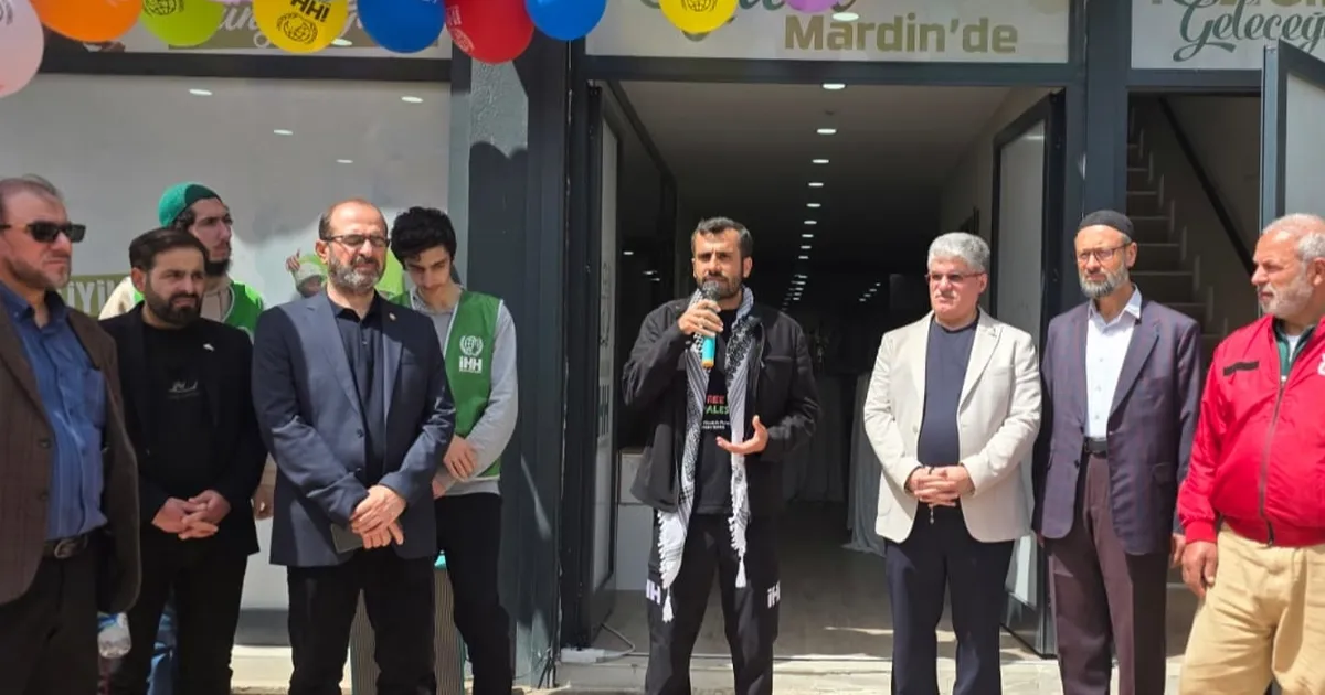 Mardin İHH'nin yeni yerine dualı açılış!