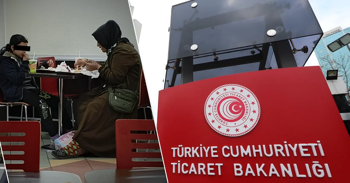Ticaret Bakanlığı'ndan hamburger zincirine “ayrımcılık” cezası