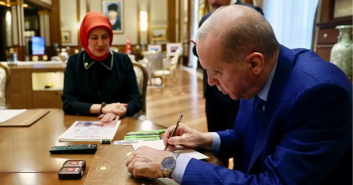 Cumhurbaşkanı Erdoğan kurban vekaletini Türk Kızılay'a verdi
