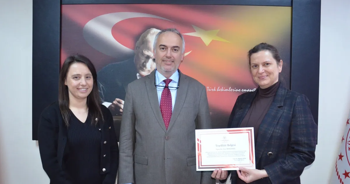 Bursa İl Sağlık'tan SHM’ye yönlendirme yapan hekimlere teşekkür