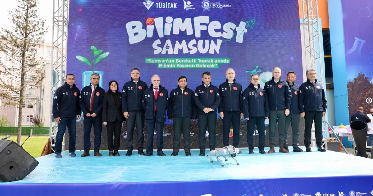 Samsun’da BİLİMFEST coşkusu başladı