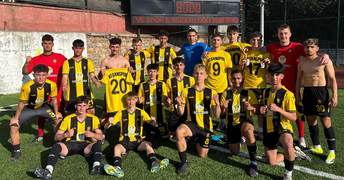 Keşanspor U18 finalde Akhisar 1922 ile oynayacak