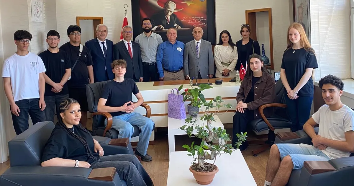 Alman heyetten Gemlik’e eğitim ziyareti