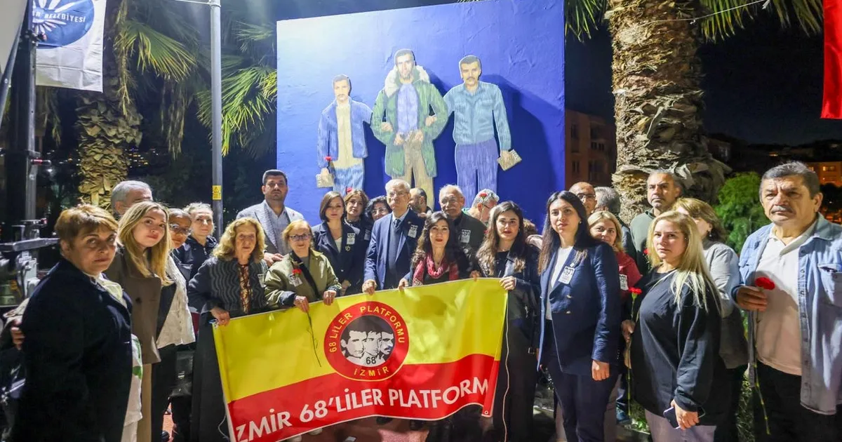 Karabağlar'da “Üç Fidan’ı” adlarını taşıyan parkta anıldı