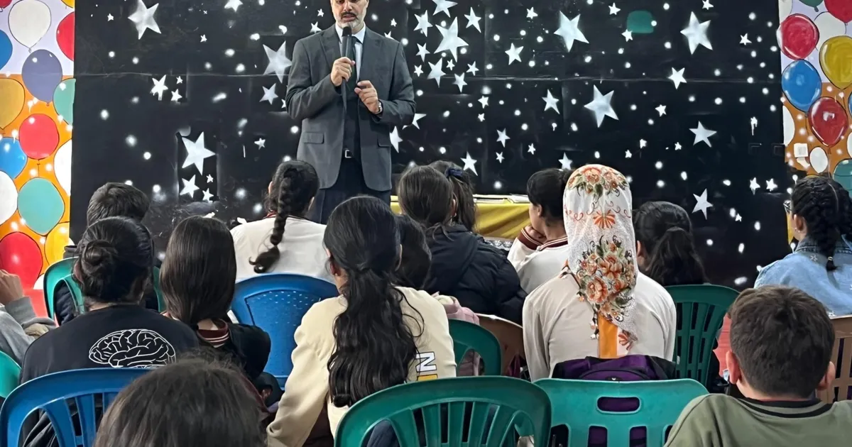 Bismil’de öğrencilere 'Başarıda Arkadaş Seçimi' konferansı