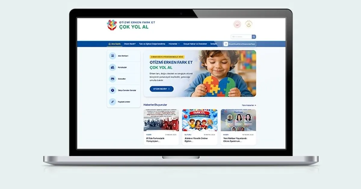 Otizmli bireyler ve ailelere yeni dijital platform