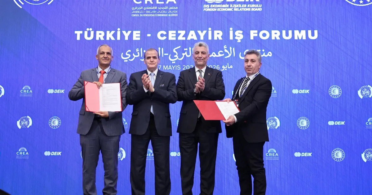 Cezayir ile hedef 10 milyar dolarlık ticaret hacmi
