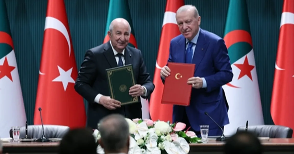 Türkiye ve Cezayir'den stratejik ortaklık mesajı